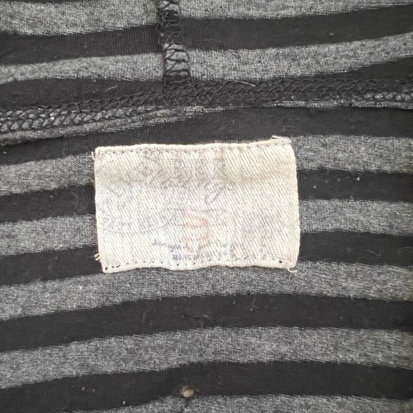 BKE Lounge Y2K Vintage Zip Up Lightweight Sheer Hoodie Jacket - Picture 11 of 11